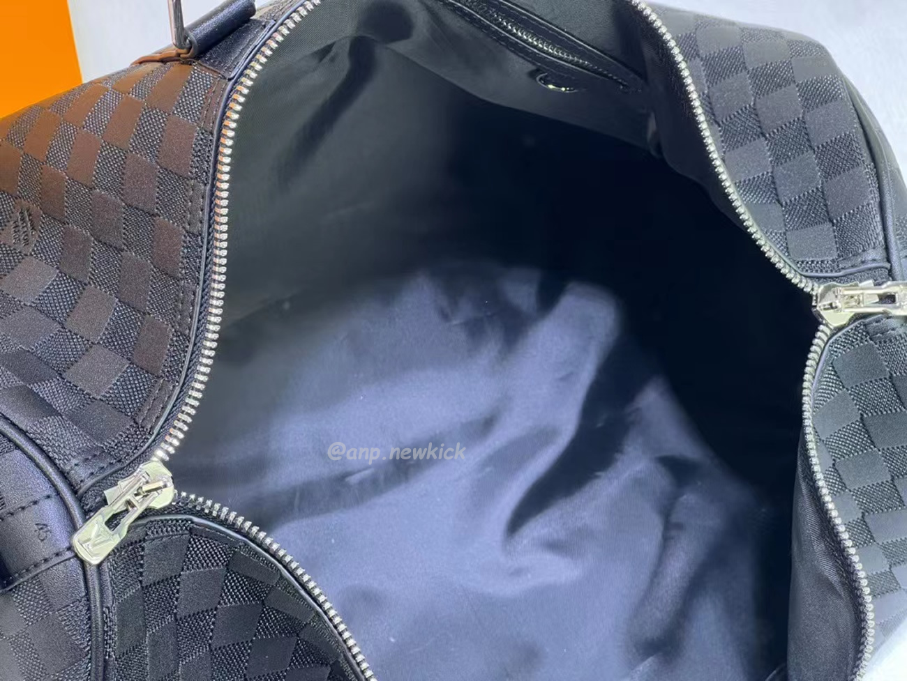Louis Vuitton Keepall Bandouliere Monogram 50 Navy Duffel Bag (39) - newkick.org